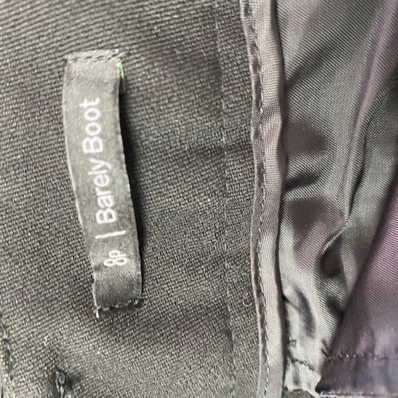 Talbots 8P Lined Black Barely Boot Pants - Picture 6 of 6